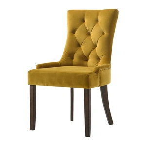 ACME Farren Fabric/Wood Dining Chair (Set of 2)