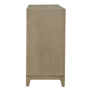 Liberty Furniture Brentwood Wood 8-Drawer Double Dresser, Sandstone