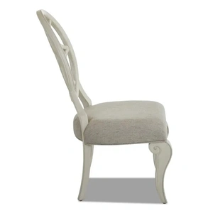Legacy Classic Furniture SM Jasper County Fabric/Wood Dining Side Chair, Dogwood (Set of 2)