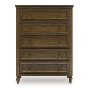 Ashley Furniture SM Sturlayne Wood Chest w/5 Drawers, Brown