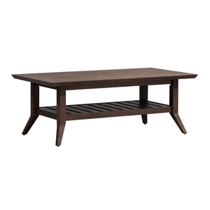 Liberty Furniture Ventura Blvd Rectangular Wood Cocktail Table, Bronze Spice