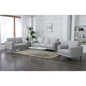 ACME Kyrene Fabric Living Room Set, Light Gray