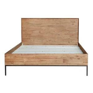 NPD (New Pacific Direct) Hathaway KD Platform Bed, Queen Size, Newton Brown