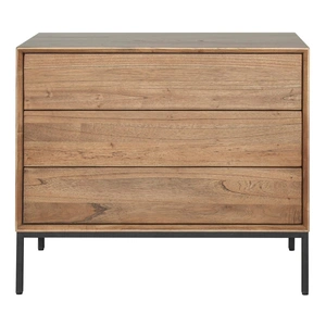 NPD (New Pacific Direct) Hathaway KD Chest w/3 Drawers, Newton Brown