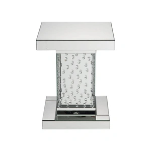 ACME Glam Nysa 80284 Mirrored/Faux Crystals End Table