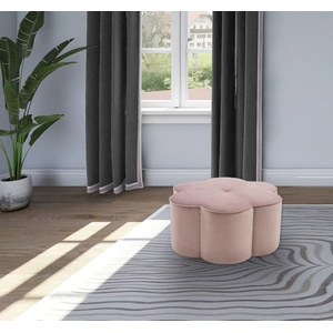 Meridian Furniture Daisy Velvet Ottoman