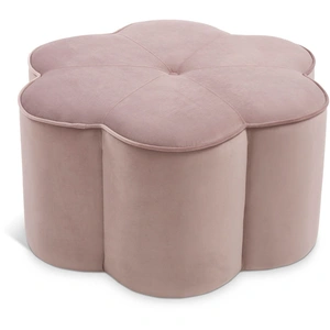 Meridian Furniture Daisy Velvet Ottoman