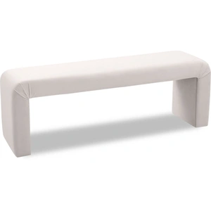 Meridian Furniture Minimalist Velvet Bench