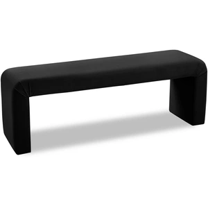 Meridian Furniture Minimalist Velvet Bench