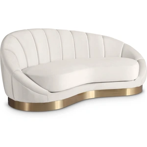 Meridian Furniture Shelly Velvet Chaise