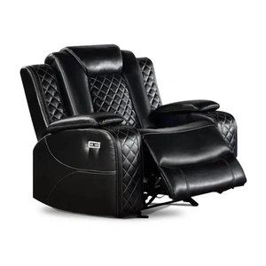 Bella Furniture SM Vail Power Recliner Chair w/LED Lighting