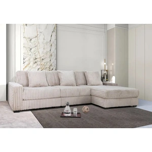 Bella Furniture SM Atlas Fabric Jumbo Corduroy Modular Sectional Sofa