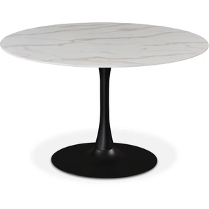 Meridian Furniture Tulip 48-inch Round Glass Dining Table