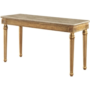 ACME Daesha Sofa Table w/Marble Top