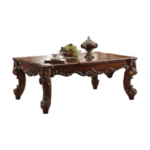 ACME Vendome II Wood Rectangular Coffee Table, Brown