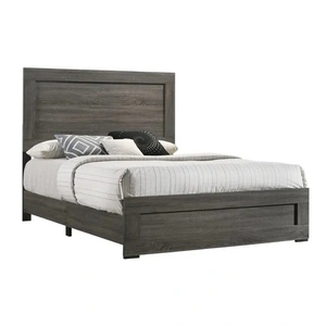 Lifestyle Furniture SM 8321 Wood Bedroom Set, Grey