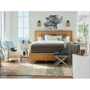Universal Furniture Long Key Rattan Panel Bed