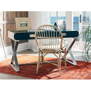Universal Furniture Sanibel Fabric/Rattan Side Chair, Dover Natural (Set of 2)