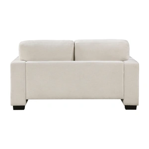 Homelegance 8357 Fabric Loveseat, Beige