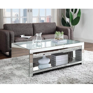 ACME Glam Malish Mirrored Coffee Table