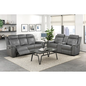 Homelegance 8379 Upholstered Double Reclining Living Room Set