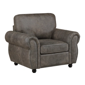 Homelegance 8405 Upholstered Chair, Grey