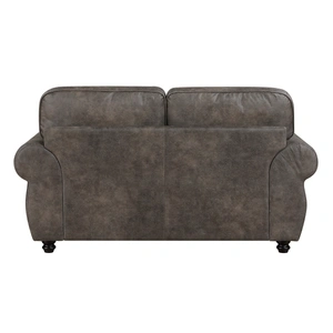Homelegance 8405 Upholstered Loveseat, Grey