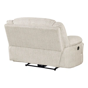 Homelegance Caliber Microfiber Reclining Chair, Vanilla-Beige