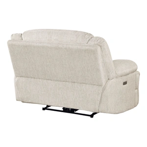 Homelegance Caliber Microfiber Power Reclining Chair, Vanilla-Beige