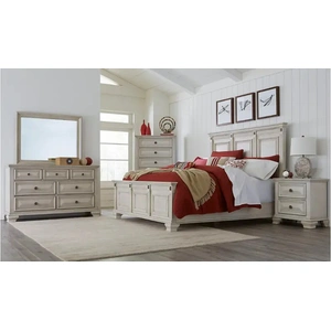 Lifestyle Furniture SM Lifestyle 8448 Wood Dresser w/7 Drawers, Beige