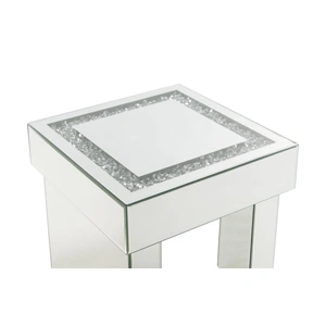 ACME Glam Noralie 84702 Mirrored/Faux Diamonds End Table