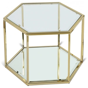 Meridian Furniture Sei 20-inch Glass Coffee Table
