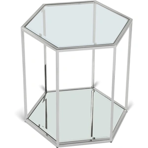 Meridian Furniture Sei 20-inch Glass End Table