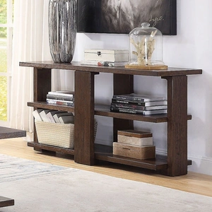 ACME Niamey Wood Sofa Table, Cherry