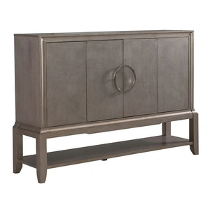 Liberty Furniture SM Montage Wood Server w/4 Doors, Platinum