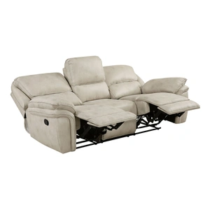 Homelegance Proctor Microfiber Double Reclining Sofa