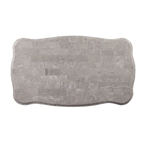 ACME Ariadne Marble/Wood Coffee Table, Gray