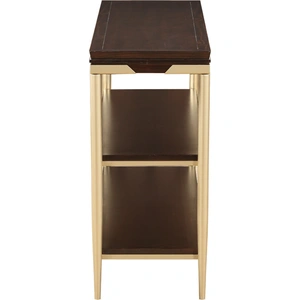 ACME Eschenbach Wood Rectangular Sofa Table, Cherry