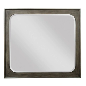 Kincaid Cascade Madison Rectangular Wood Landscape Mirror, Grey