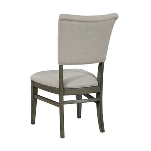 Kincaid Cascade Hyde Fabric/Wood Side Chair, Grey