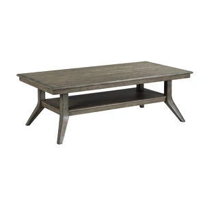 Kincaid Cascade Lamont Rectangular Wood Coffee Table Set, Grey