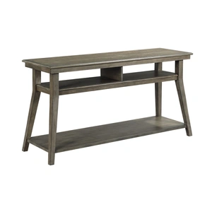 Kincaid Cascade Lamont Round Wood Coffee Table Set, Grey