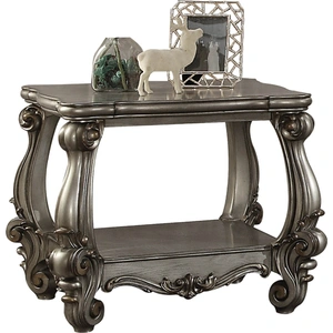 ACME Versailles Wood Top End Table