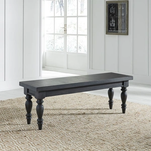 Liberty Furniture Harvest Home Wood Backless Bench, Chalkboard