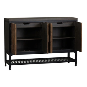 Liberty Furniture Harvest Home Wood 4-Door Server, Chalkboard