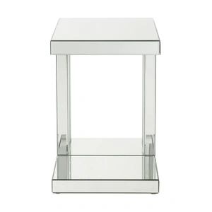 ACME Glam Nysa 88067 Mirrored/Faux Crystals Accent Table