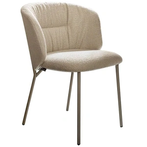 Calligaris Sweel Fabric/Metal Customizable Dining Chair (Set of 4)
