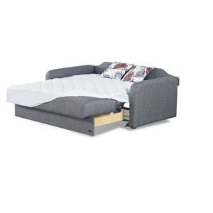 Empire Furniture, USA Stella Fabric Storage Sofabed, Grey