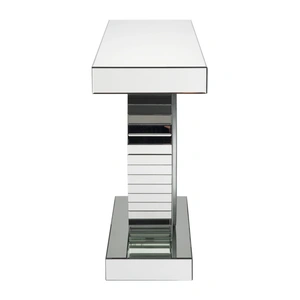 ACME Glam Nysa 90320 Mirrored/Faux Crystals Console Table