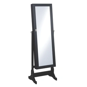 Coaster Tutuola Jewelry Cheval Mirror, Black